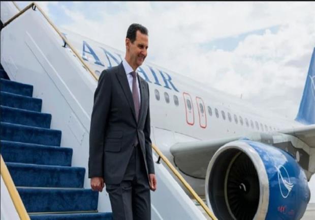 في أول زيارة رسمية منذ عقدين.. الرئيس السوري يصل إلى الصين